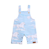 Tutina senza maniche in cotone (biologico)